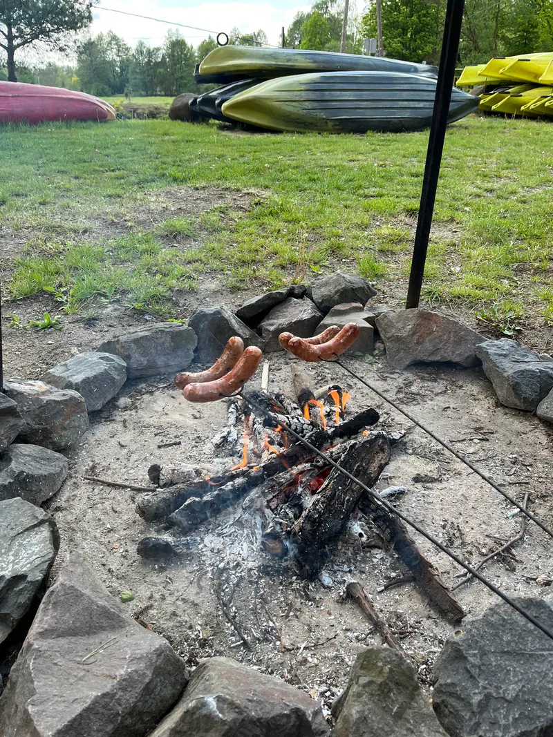 Grillowanie pod wiatą - Młyn Thiel